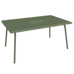 Outlet FERMOB Table basse en acier vert Cactus Monceau - 57 x 92 x 45 cm