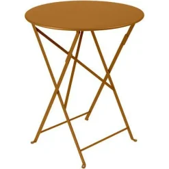 Hot FERMOB Table pliante en acier Bistro - Ø 60 cm