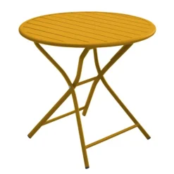 Outlet Table pliante ronde en aluminium Max - Ø 80 x H 74 cm