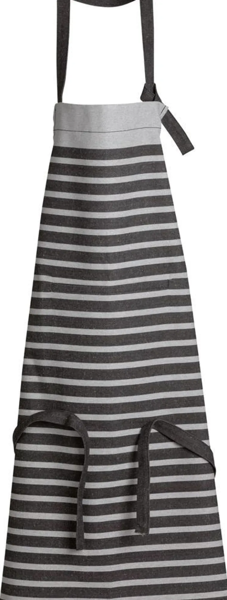 WINKLER Tablier recyclé Tilio coloris gris en coton - 72 x 90 cm