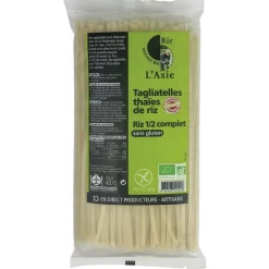 New AUTOUR DU RIZ Tagliatelles thaïes de riz demi-complet