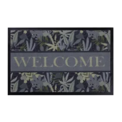 Best SWEETSOL Tapis absorbant intérieur imprimé Welcome nature - 60 x 40 cm