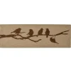 ESSCHERT DESIGN Tapis oiseaux sur branche 120x40 cm