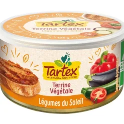 Online TARTEX Terrine végétale légumes du soleil en boîte de 125 g