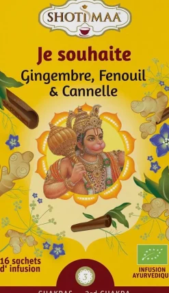 Hot SHOTI MAA Thé Je souhaite bio - 16 x 2 g