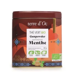 Best TERRE D'OC Thé vert Touareg Gunpowder menthe bio Terre d’Oc – 80 g