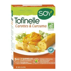 Best SOY Tofinelles aux carottes et curcuma bio 200 g
