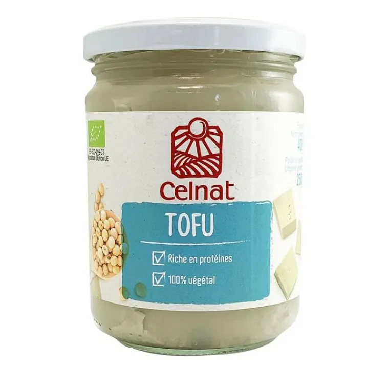 Discount CELNAT Tofu bio Pot verre - 250 g