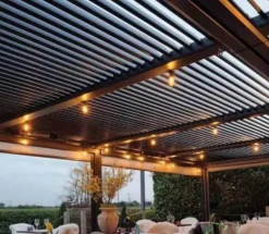 Sale CREADOR Tonnelle de jardin XL lames orientables Kiosko - 5.4x3m