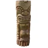 Clearance DÉCORIALE Totem polynésien Tiki Aro coloris bois en bois de coco - 50 cm