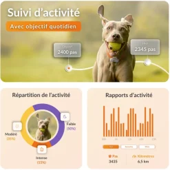 Discount WEENECT Traceur GPS pour chien coloris blanc