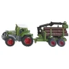 Best SIKU Tracteur avec remorque forestière - echelle 1/64e