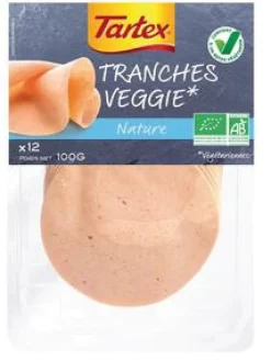 Discount EVERNAT Tranches végétariennes nature au blé bio - 100 g