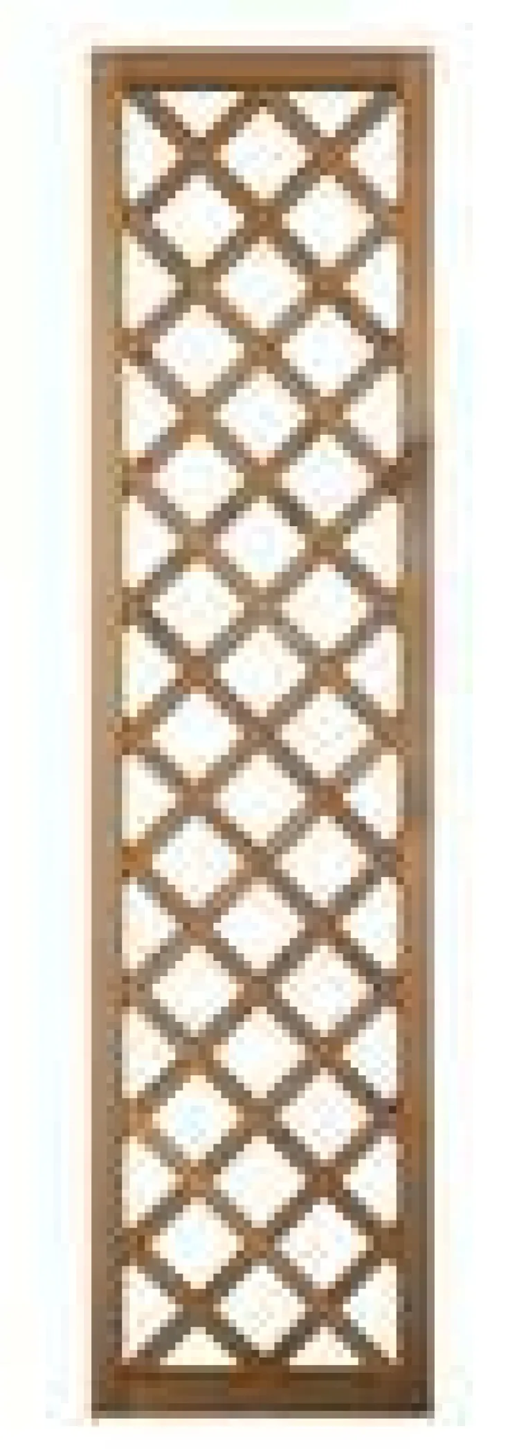 Hot Treillis Pralou diagonal en bois naturel huilé 180x45 cm