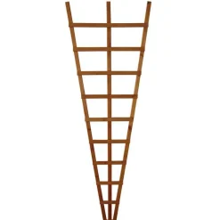 Sale ROBIN HOOD Treillis éventail mélèze huilé 60 x 180 cm