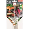 Hot ERNEST TURC Trio de graines potagères de carottes bio - 3 rubans de 1 mètre