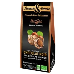 Outlet SAVEURS & NATURE Truffes pralinée noisettes