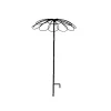 Best LOUIS MOULIN Tuteur parapluie 9 pétales anti rotation fer vieilli – 2,5 m de haut