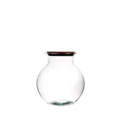 Outlet NATURALYS Vase Bose Tulip S & bouchon liège Ø19xH20 cm