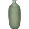 Online KAEMINGK Vase coloris vert en verre recyclé - Ø 13 cm