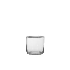 Clearance Vase cylindrique Lilou en verre Ø 16,5 x H 16,5 cm