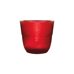Hot LES POTERIES D'ALBI Vase Rebord coquelicot H 27 x Ø 30 cm