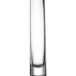 Hot LEONARDO Vase soliflore cylindrique en verre transparent Novara - H 24 cm