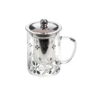 Outlet CADES DESIGN Verre pour le thé Tea For One Olivia coloris transparent en verre - 9 x 13,5 x 12 cm