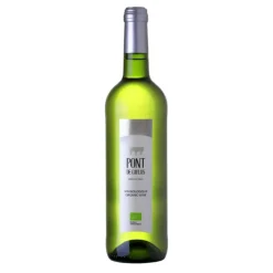 New PONT DE CAYLUS Vin blanc IGP Côtes de Gascogne Bio - 75 cl