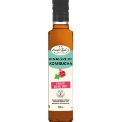 Clearance EMILE NOËL Vinaigre de kombucha grenada basilic bio Émile Noël - 250 ml