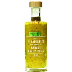SAVOR & SENS Vinaigrette mangue et baie rose 25 cl