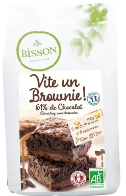 New BISSON Vite un brownie bio Priméal - 350 g