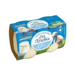 Sale BIOCHAMPS Yaourt brebis bio nature 0% - 2 x 125 g