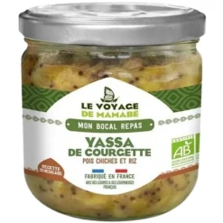 LE VOYAGE DE MAMABÉ Yassa de courgettes et riz bio Le voyage de Mamabé - 330 g