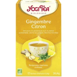Discount YOGI TEA gingembre citron.17 sachets