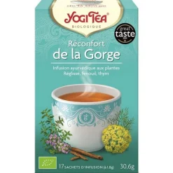 Discount YOGI TEA Réconfort de la gorge - 17 sachets