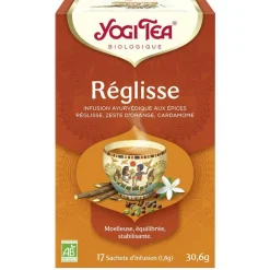 Online YOGI TEA Réglisse – La boîte de 17 sachets