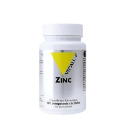 VIT'ALL+ Zinc bisglycinate vit’all + en format de 100 comprimés